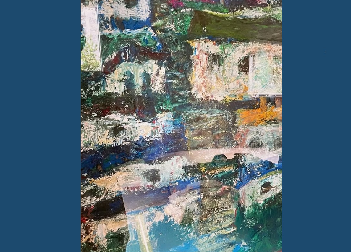 外来エリアのアート作品