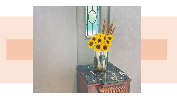 東京バースクリニックの院内にのお花😊